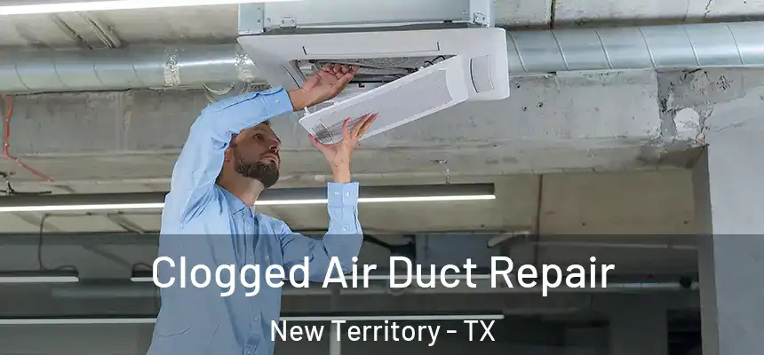  Clogged Air Duct Repair New Territory - TX